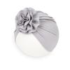 Newborn Hat Soft Stylish Polyester Cotton Big Flower Baby Cap for Little Girl