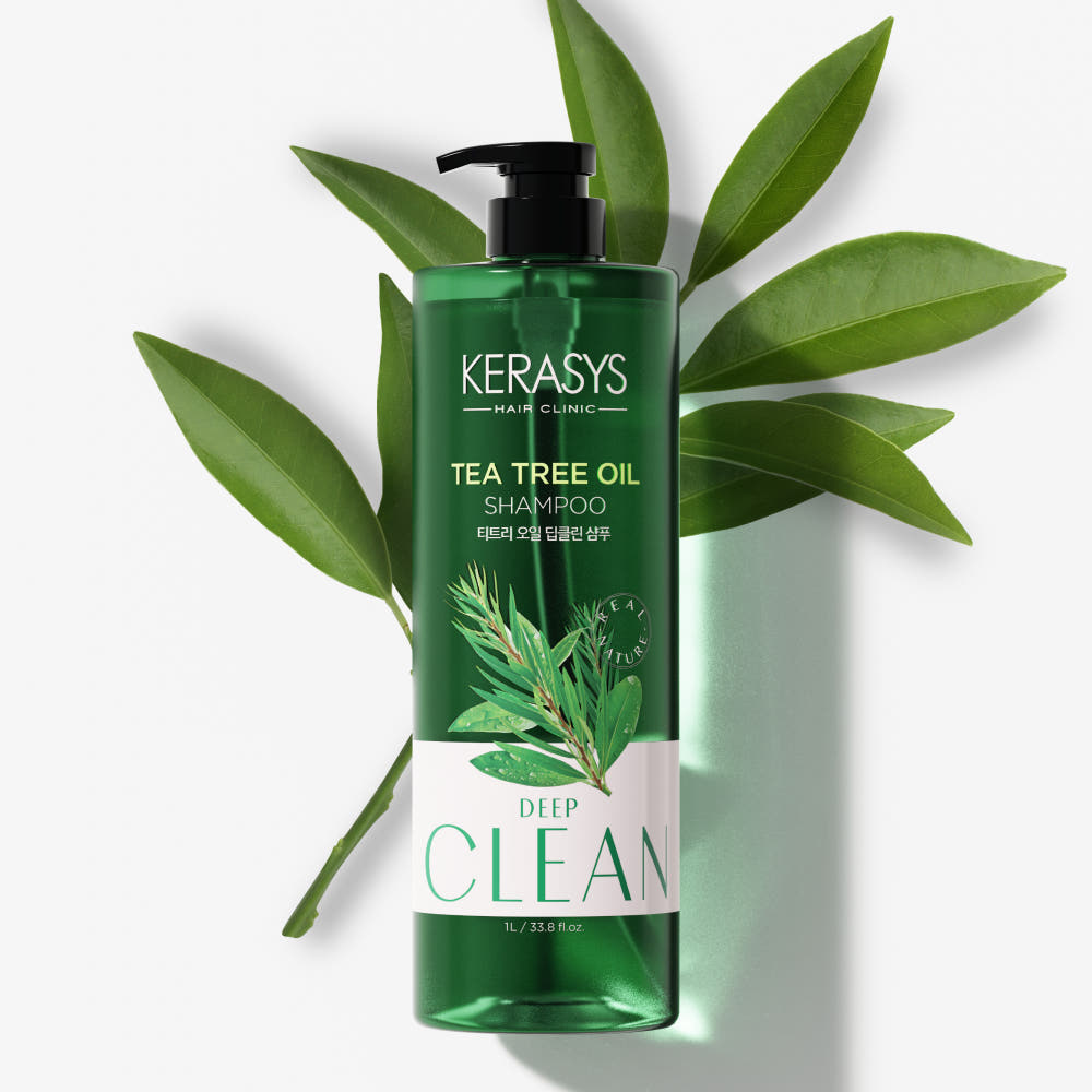 KERASYS Real Nature Tea Tree Oil Shampoo 1L