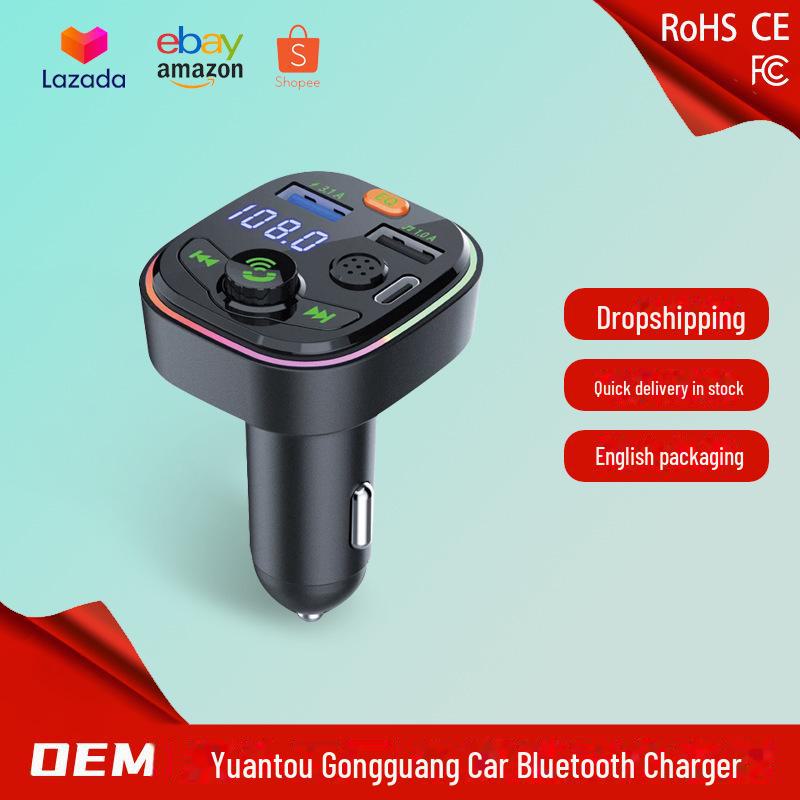 

Q6 Fast Charging Bluetooth MP3 Player with Digital Display Car Charger Q6 affordable version