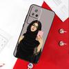 Muslim Islamic Gril Eyes Hijab Cover For Xiaomi 11T 12T 13T 14T Pro 13 14 15 Ultra POCO X7 Pro X3 X5 X6 F5 F6 M6 Pro Case