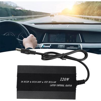 12-24V 120W AC/DC Car Charger Adapter Inverter Laptop Power Supply Universal