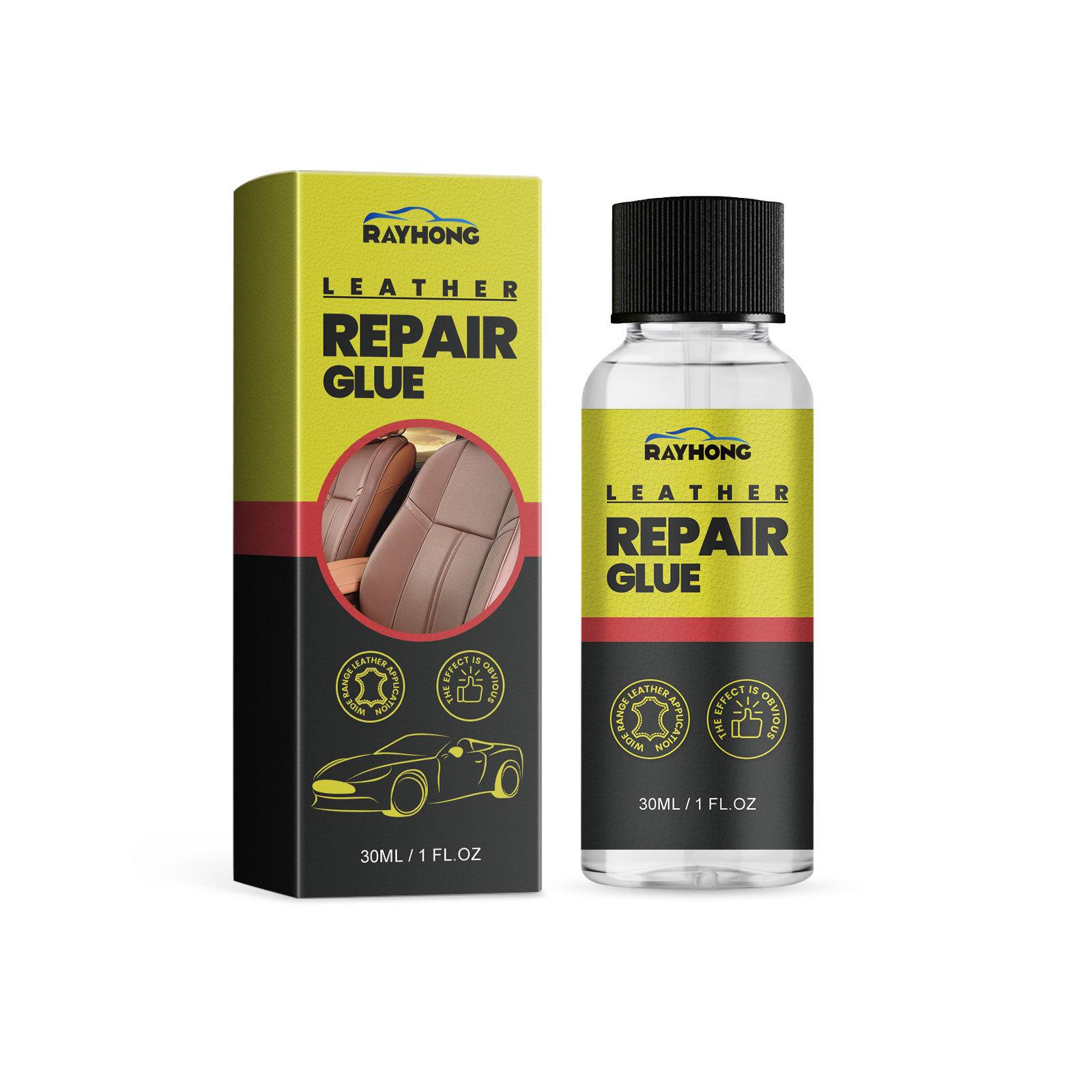 

Rayhong Car Leather Care Liquid Renovation Color Repair Leather Seats Leather Jacket Sofa Scratch Crack Repair Liquid 30ml