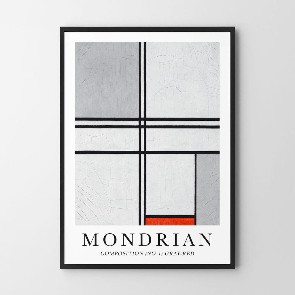 Plakat mondrian obrazy reprodukcje