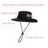 6146-New summer sun protection hat for ladies, quick-drying, waterproof and breathable wide-brimmed fishermanhatformenfishingand