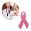 Glitter Ribbon Breast Cancers Enamel Pins Prevention Awareness Badge Brooches