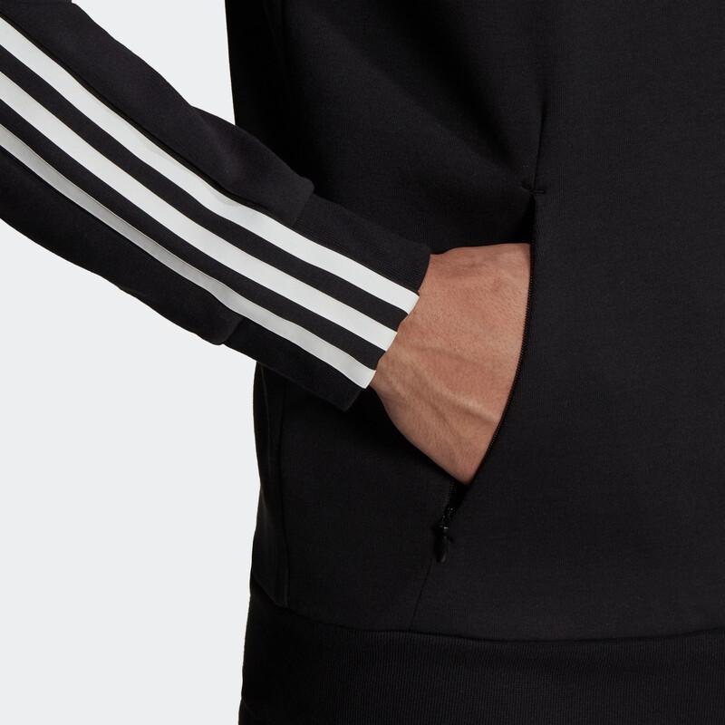 Adidas Sports Casual Stand Collar Jacket Men Jacket Black GV5338