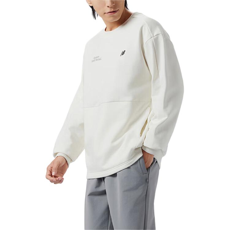 New Balance Sweatshirt Men's White NDE12051-IV