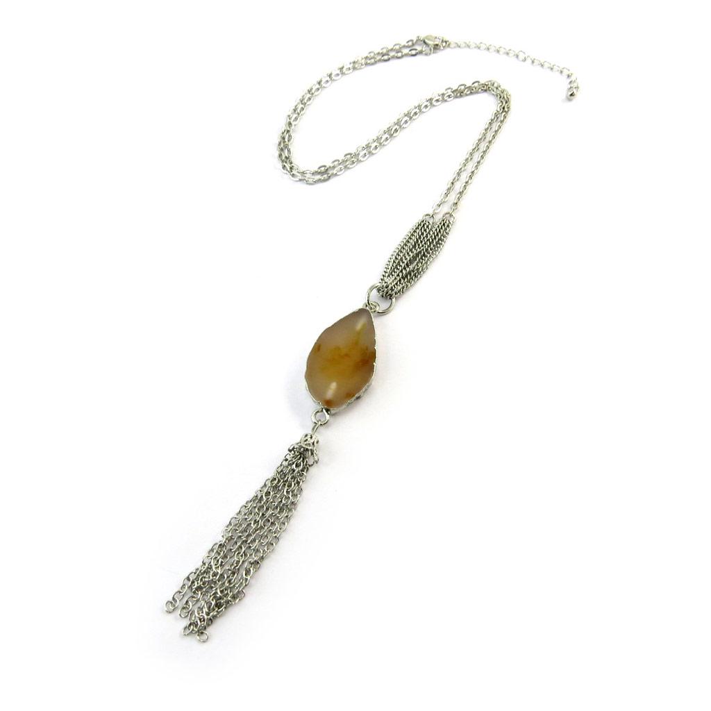 Les Trésors De Lily [N3601] - Amber 'Kilimanjaro' Necklace
