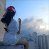 Cute angel wing baseball cap, red and blue cartoon duckbill cap, ladies and girls casual sun hat