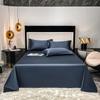 Luxury 1000TC Egyptian cotton Flat/Fitted bed sheet Elegant Comfort Premium Hotel Quality 1Pcs bed cover Wrinkle-Free easy casy