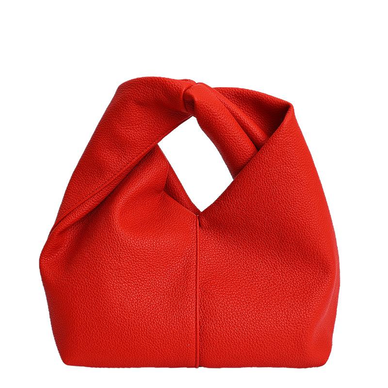 Weiche PU Hobo-Tasche für Damen Schlaffe Tote mit Henkel Kleine Umhängetasche für den täglichen Gebrauch