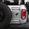 AHYU6 3D Emblem Decals Stickers Vinyl Rear Emblem Black ABS Tailgate Compatible with Ford Bronco Sport Accessories 2020 2021 2022 2023