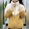Winter Fashion Thickened Lamb Wool Coat Fleece Plus Size for Women