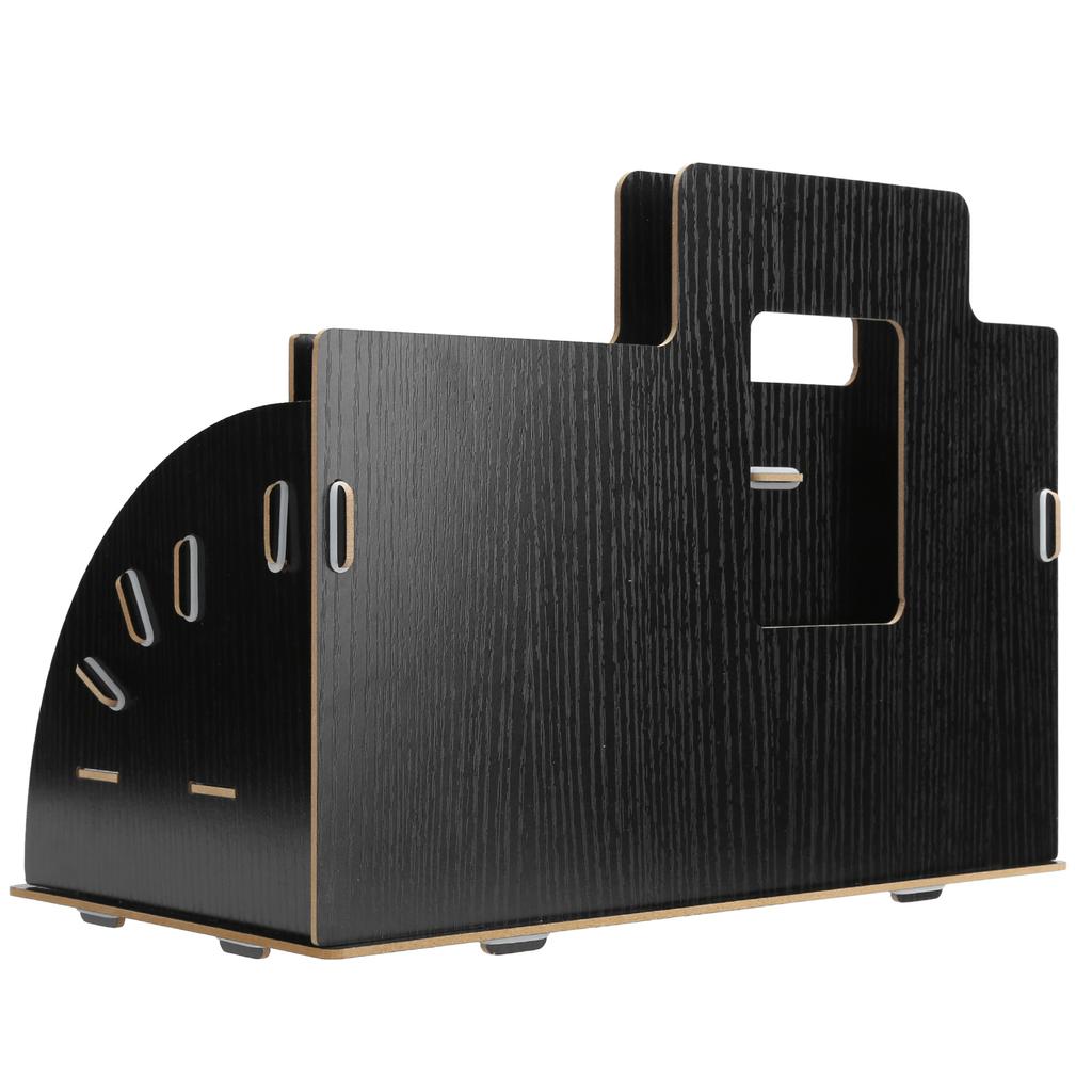 Wood Desktop Innovative Cosmetics Stationery Storage Rack for
