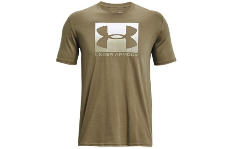 Мужская футболка Under Armour с втачным рукавом, зеленая, 1329581-361 L