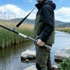 Fishing Strap Belt With Padded Shoulder Support Fishing Poles Holder Strap Rod Shoulder Belt Travel Tackle Carriers