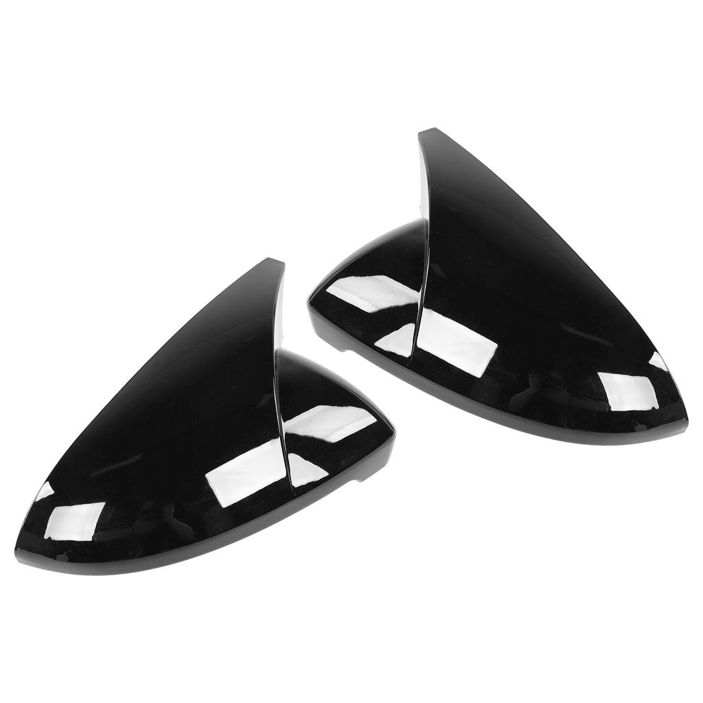 Pár Krytů Zpětných Zrcátek Kryt Chránič Pouzdro Styl Rohu Vhodné pro MK7 MK7.5 GTD R 2013 2020Černý