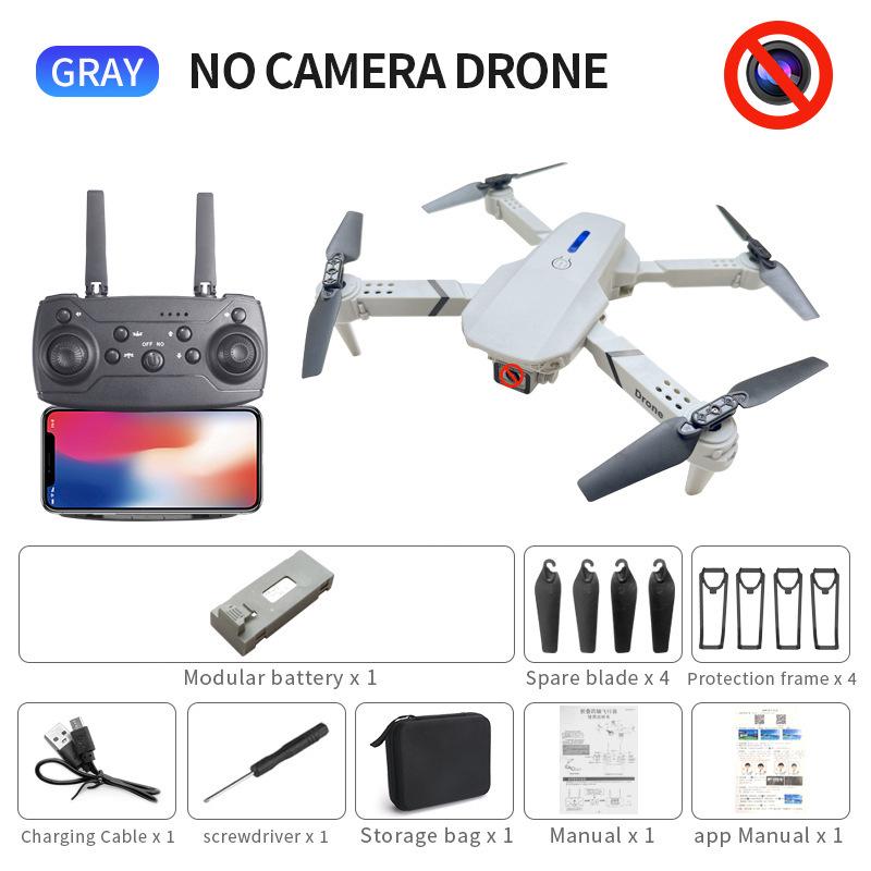 E99 Cross-Border 4K Dual Camera Drone: Foldable Remote Control Quad-Copter
