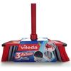 VILEDA Brosse À Balais Intérieure 3 Action + Poignée