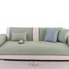 Summer Ice Silk Sofa Cushion  New Cool Doudou Cool Sofa Mat Seat Cushion Simple Non-Slip Sofa Cover