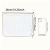 1pc Starfish Coral Print Quilted Makeup Bag Large Capacity Lightweight Zipper Cosmetic Pouch for Travel and Daily Use