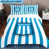 Racing Team Emblem 3PCS Bedding Set 2D Printing (Includes 1 Duvet Cover + 2 Pillowcases Coreless), Bedroom decor,Fan Gift
