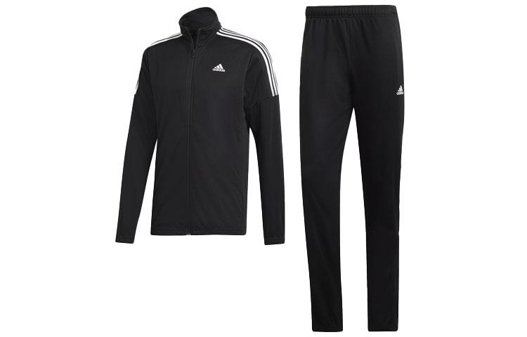 Adidas Casual Sportswear Men s Black Stand Collar Moderate DV2447 2XL