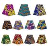African Waxed Print Fabric Double Side Geometric Print Fabric Polyester Sewing Cloth For Quilting Project Patchwork