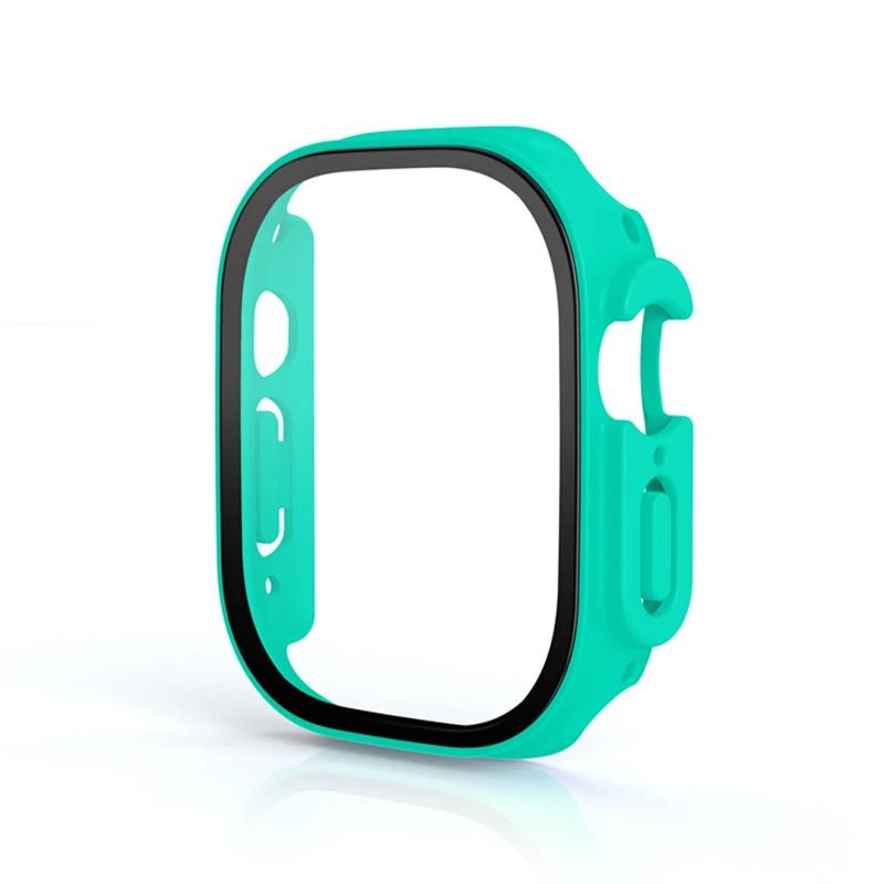 

Tempered Glass+case For Watch Ultra 2 49mm strap smartwatch PC Bumper+Screen Protector Cover Aple Watch Ultra 3 Accessorie Only For Apple Ultra