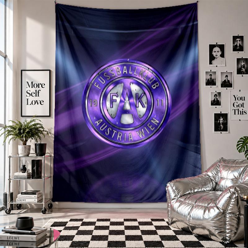Austria Wien FC Wall Tapestry Home Decor Wall Hanging Cloth for Bedroom Living Room Background