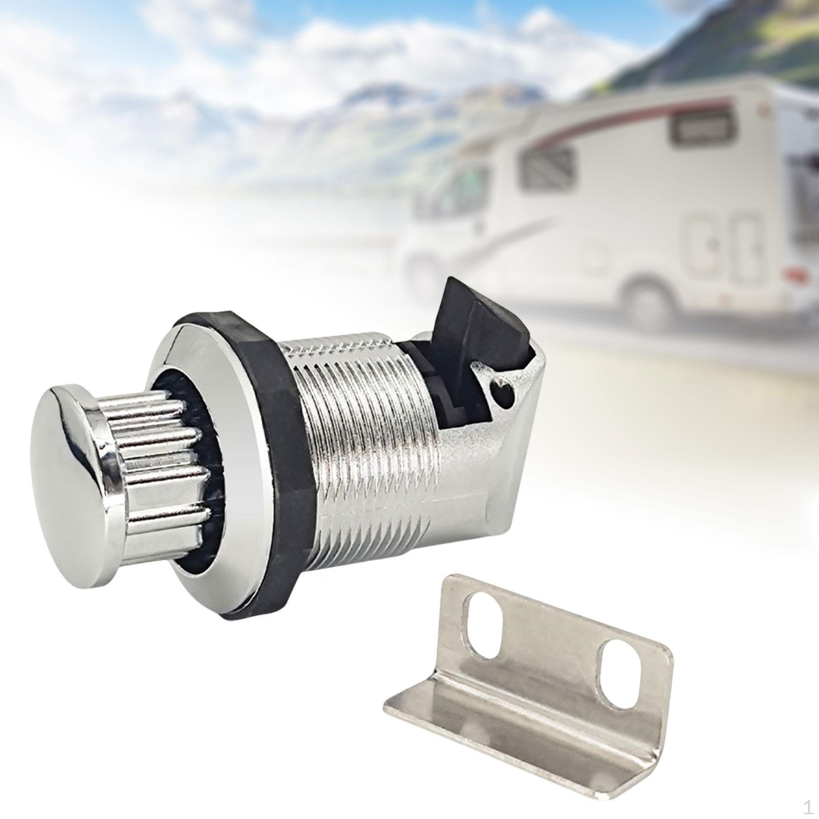 

Кнопочный замок с защелкой без ключа, 32 мм, аксессуар для монтажного отверстия для бытового шкафа, круглый