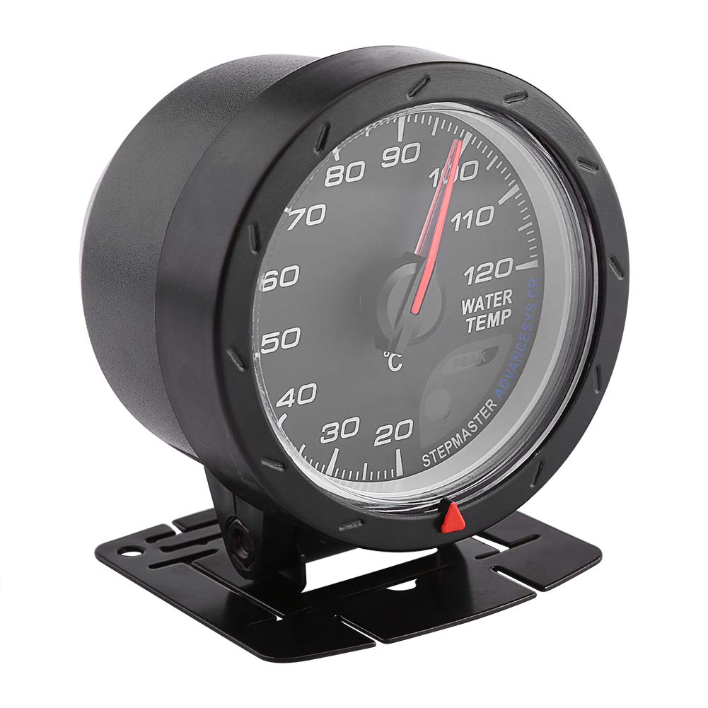 Temperaturanzeige, Universelle Digitale Blaue LED Temperatur Temperaturanzeige 20-120℃ Bereich Messgerät Auto Rennauto