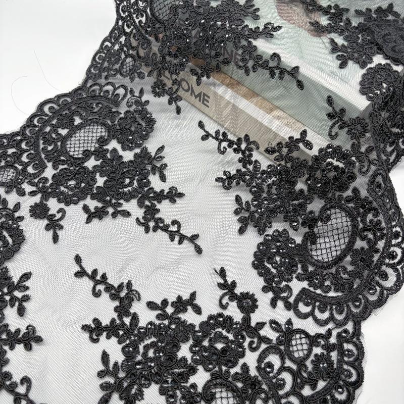 Exklusivt För Spets Bilben Spets 34 Cm, Bilateral Strandbroderi, Hemmjuka Tillbehör