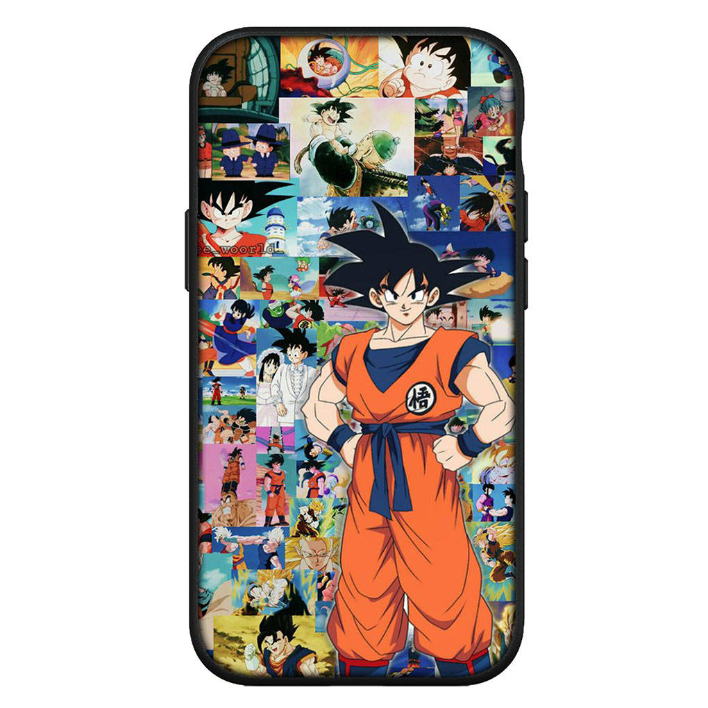 Cover for iPhone 16 15 Xiaomi Redmi Note 14 13 12 11 Pro Max X 16e Samsung Galaxy S25 S24 S23 Moto OPPO Huawei Dragon Ball DragonBall Goku Phone Case
