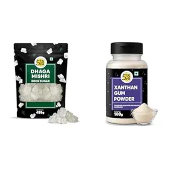5:15PM Dhaga Mishri 455gm & Xanthan Gum Powder 100g