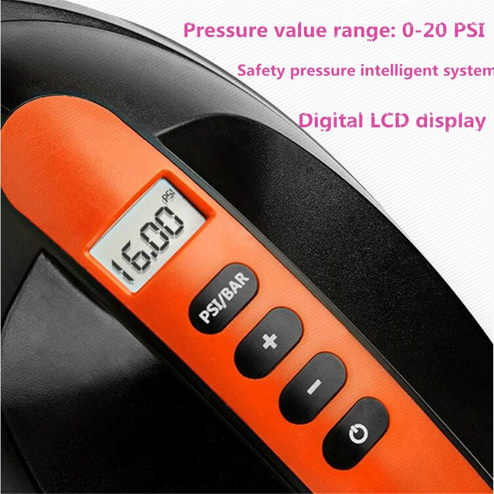 Dual Stage Electric Air Pump for Inflatable Boat SUP