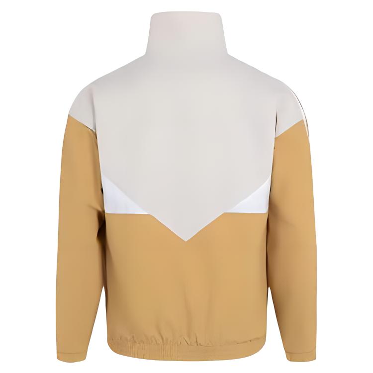 Adidas Originals SS25 Comfortable Lightweight Loose Sports Jacket Unisex Jacket Phosphor-Brown KC3118