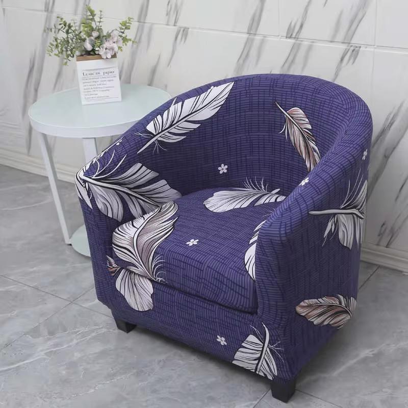 Armchairs Chair Covers Stretch Single Sofa Slipcover Sofa Couch Cover for Bar Counter with Seat Covers Funda De Sofá Individual