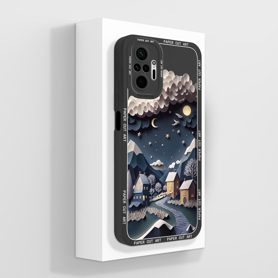 Panda Case For Redmi Note 10 Pro Max Phone Covers For Redmi Note 10Pro 4G 5G Soft Liquid Silicone Camera Protection Back Cover