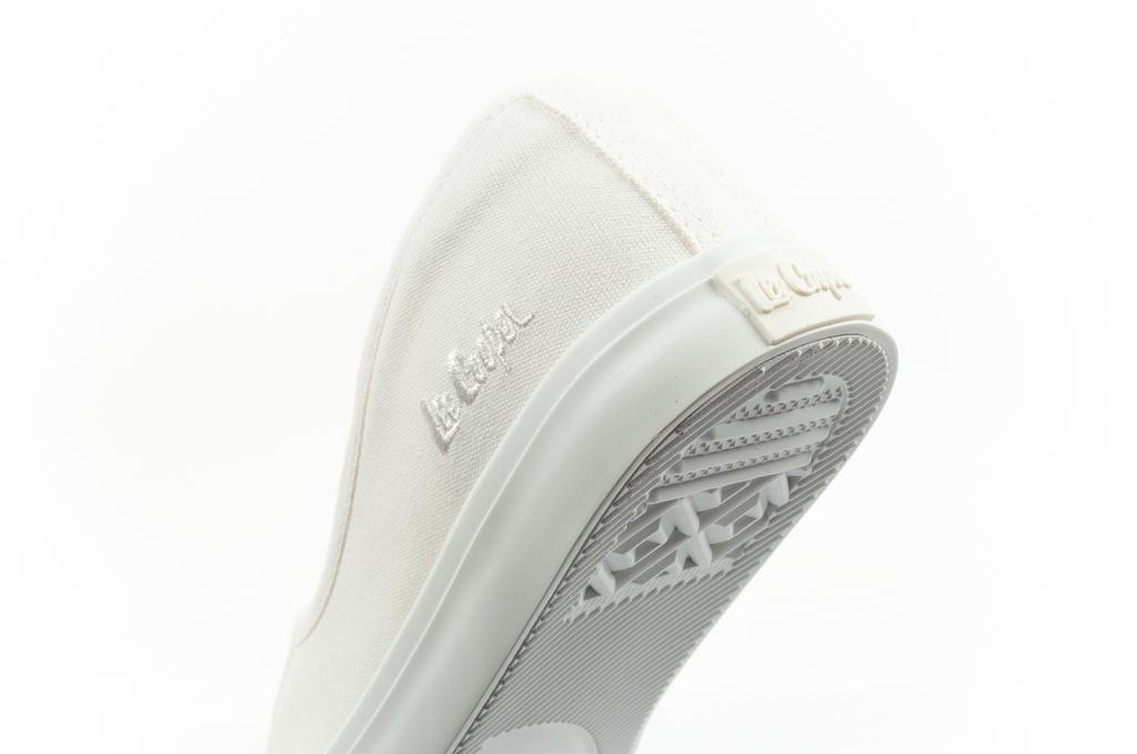 Lee Cooper Lc Flex Canvas Helt Vit Dam [LCW-26-02-4044L] storlek 39