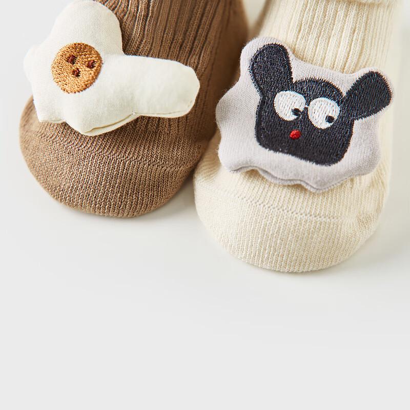 TONGTAI Baby Anti-slip Floor Socks 1-3 years