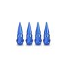 4pcs Car Universal Bullet Head Screws Valve Caps Personalized Modifications Pointed Valve Tips Bicycle and Motorcycle Tires
