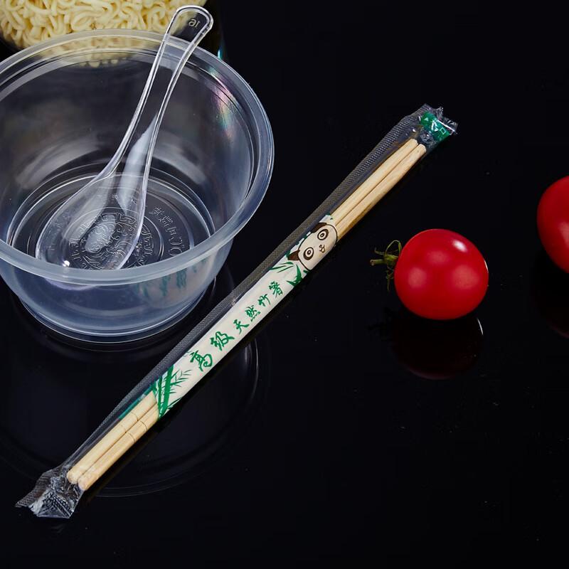 DINGYE Disposable Round Bamboo Chopsticks