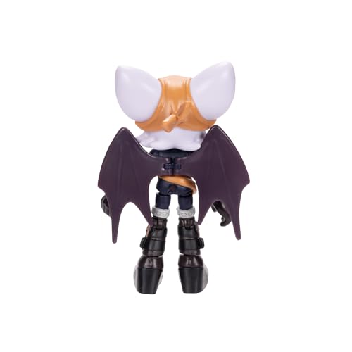 Sonic Prime Baton Rouge 12.7 cm - No Place Action Figure with 15 points of articulation. Ages 3+. Officially licensed by Sega and Netflix.