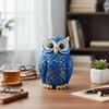 Entryway Decoration Cute Owl Statue Vintage Decorative Owl Figurine Resin Crafts Owl Sculpture TV Cabinet