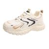 Dad shoes spring and summer new fashion color matching lace-up casual women's shoes student running sports shoes