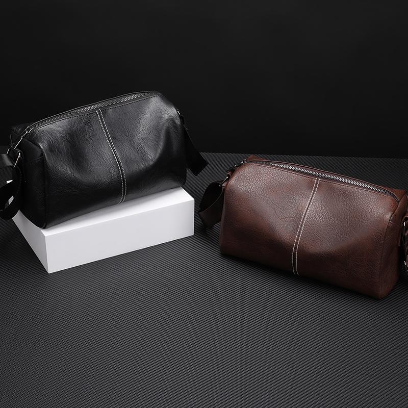 Borsa a Spalla da Uomo per il Lavoro Borsa a Tracolla Multifunzione