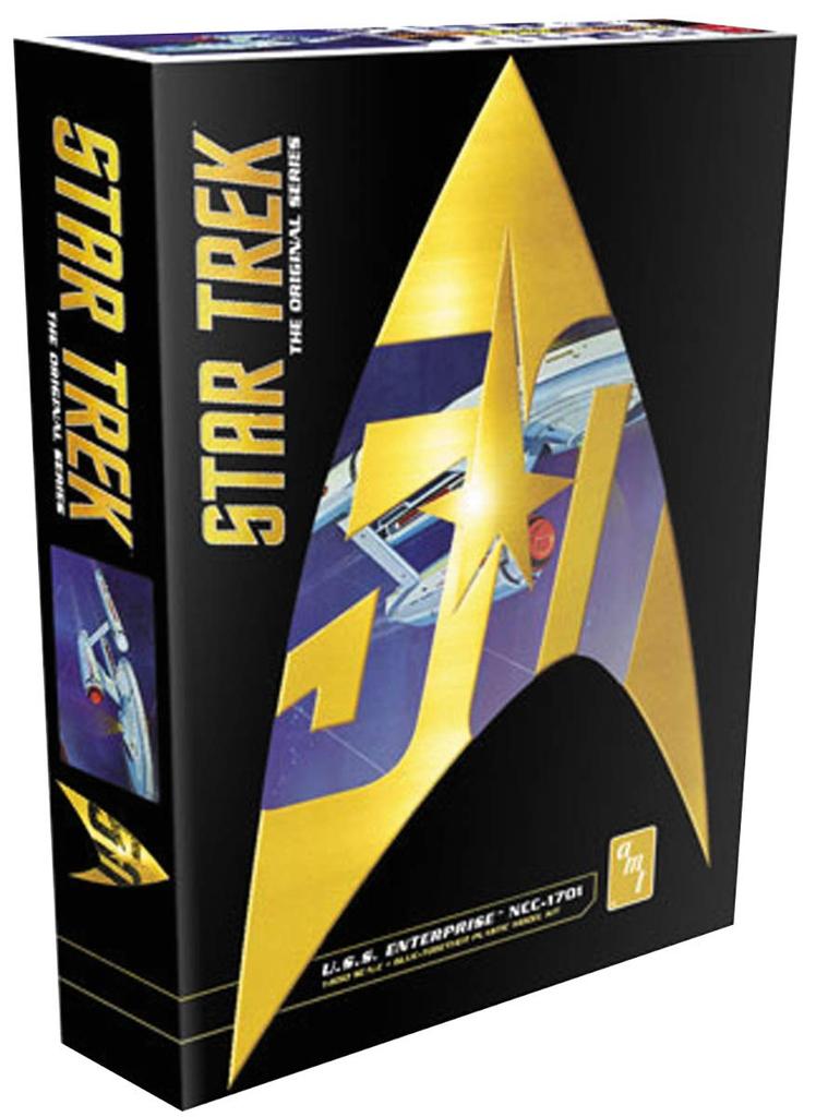 AMT Star Trek Enterprise Anniversary 1/650 NCC-1701 U.S.S. (50th Edition)