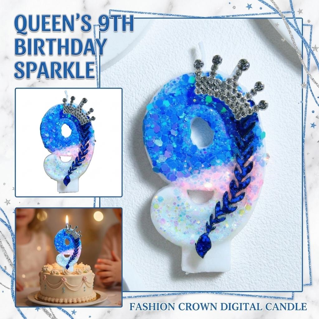 Fashion Cartoon Creative Birthday Candles Party Digital Candles