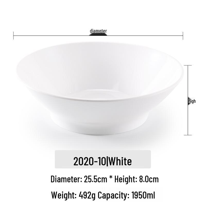 Суповая и лапшевая миска Kaibaiya из меламино-фарфора для рамена, малатанга, вонтонов и многого другого